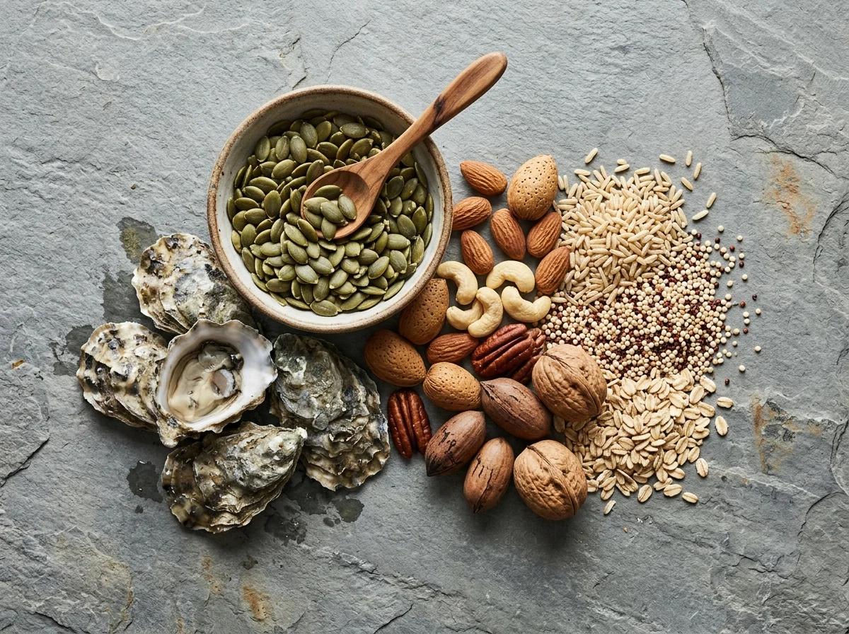 Zinc from plant sources - supports normal testosterone levels in men